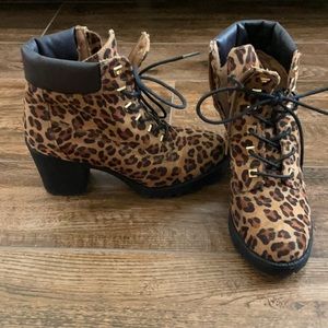 Cheetah Combat Boots